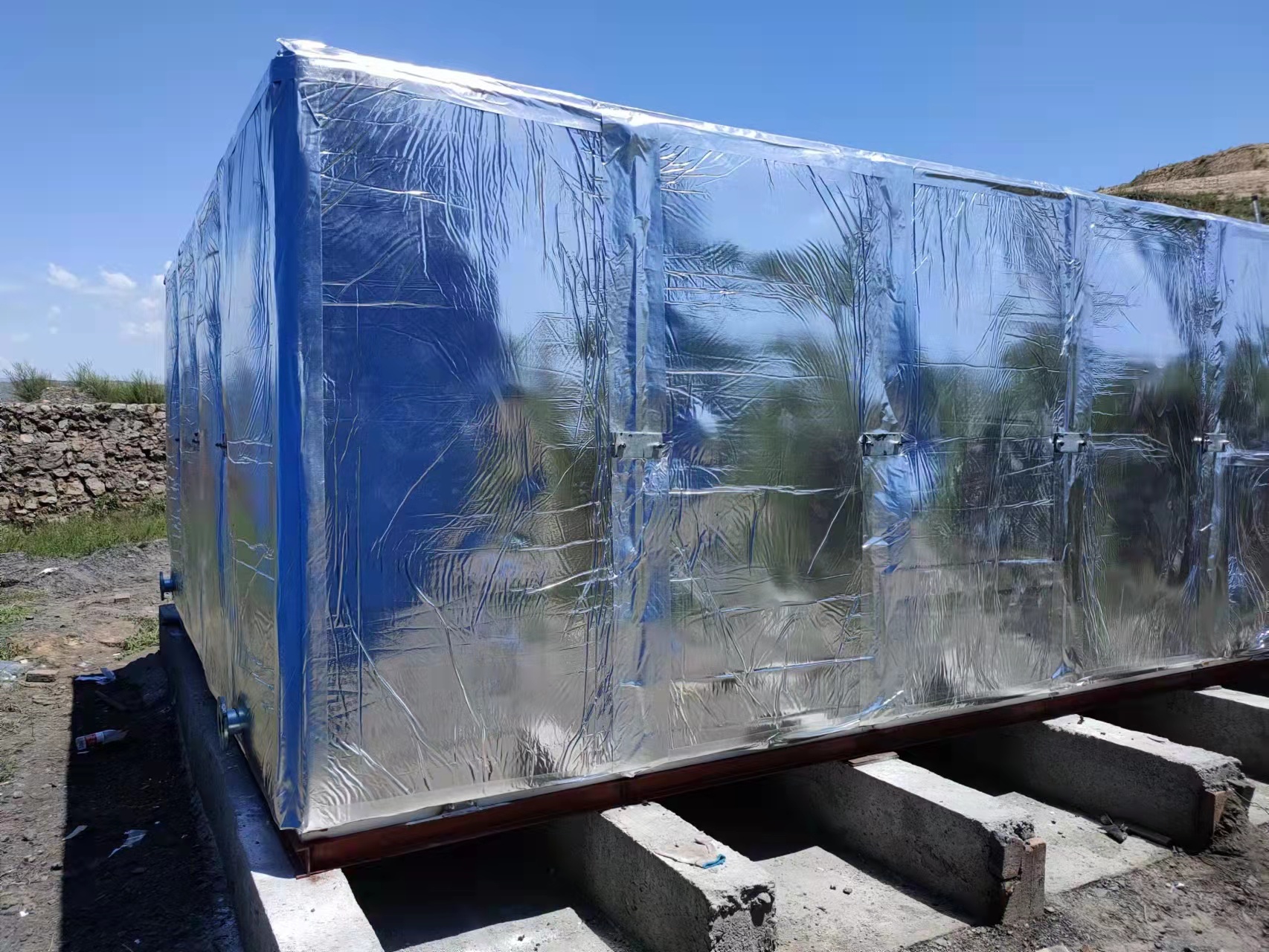 娄烦40方玻璃钢橡塑保温水箱